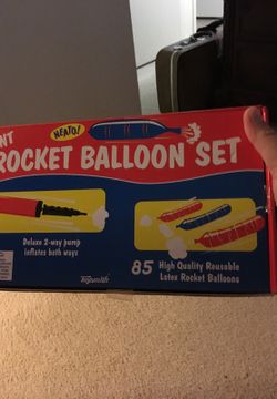 Rocket Balloon Set