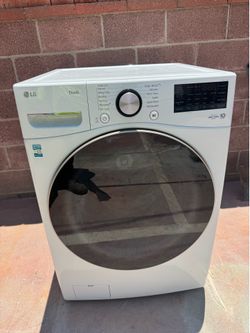 LG thinQ washer extra large washer capacity