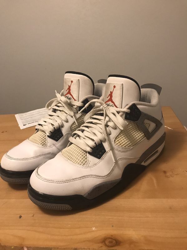 black and cream jordans
