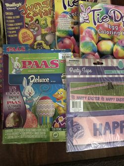 Easter egg decorating kit,gift bags all new Thumbnail