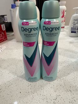 Degree deodorant woman 2 x $8 Bentsen & Nolana pick up only