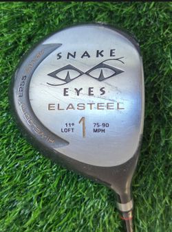 Snake Eyes Elasteel 11° Driver.