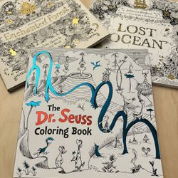 Lot Coloring Books - Dr Seuss New