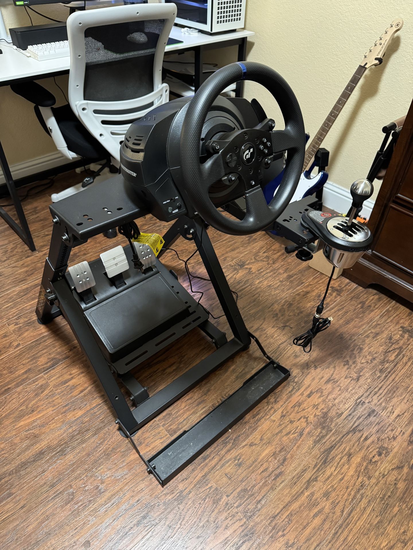 Thrustmaster T300RS GT Edition w/ TH8A Shifter and NLR Wheel Stand 2.0