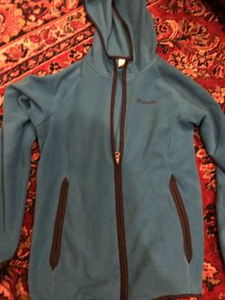 Blue Columbia fleece