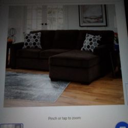 BROWN COUCH 