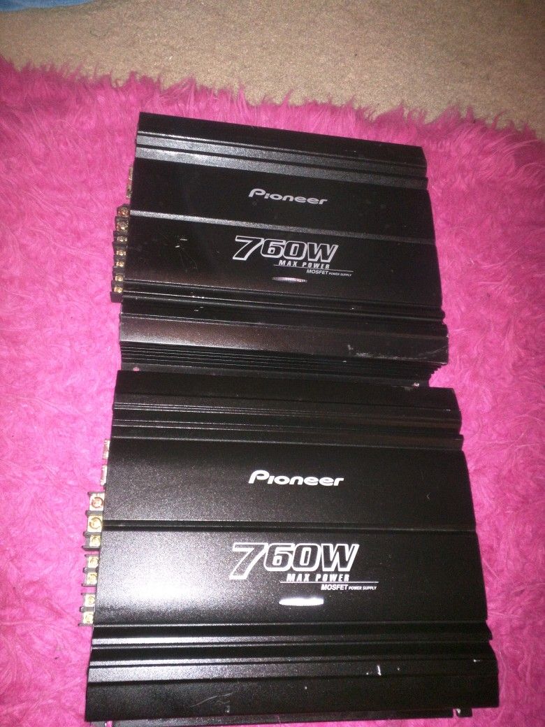 Pioneer amps