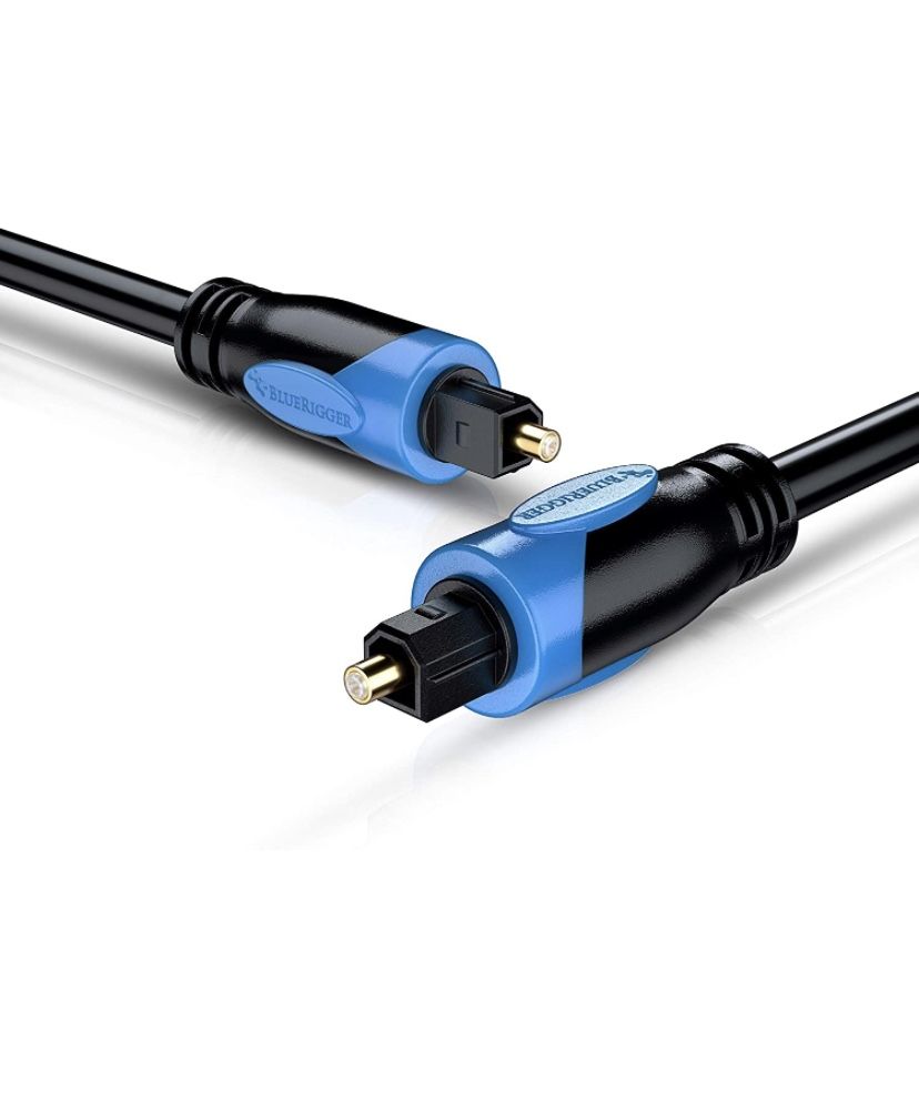 Blue Rigger toslink 25 ft cable 