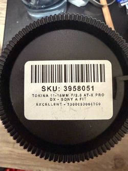 Camera Lens