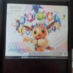 Pokemon Prismatic Evolutions ETB