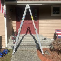 Werner M8-16 Type1A 300-Pound Aluminum Multi-Master Articulated Ladder