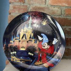 RARE Tokyo Disneyland 10th Anniversary Collector Plate