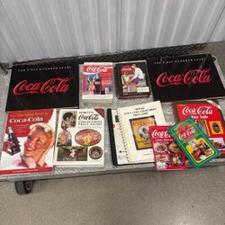 For the Coca-Cola collector  11 collectable Coca Cola books .   In good condition   $40 for all