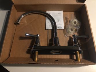 2 handle kitchen faucet