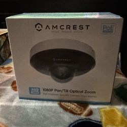 Amcrest ProHD 1080P PTZ Camera Outdoor, 2MP Outdoor Vandal Dome IP PoE Camera 