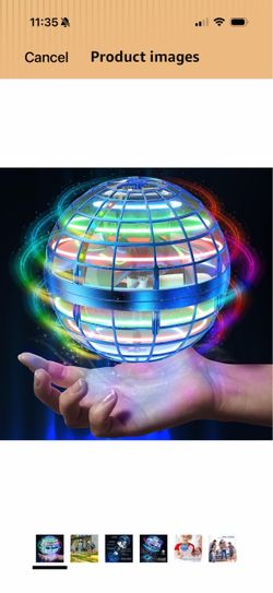 AMERFIST Flying Orb Ball Toy,Cosmic Globe Boomerang Hover Ball Galactic Fidget Spinner, Hand Drone Orbit, Cool Toys Gift for 6 7 8 9 10+ Year Old Boys