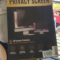 Screen protectors for monitors