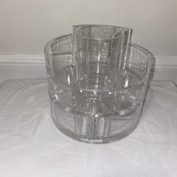 Acrylic Makeup Organizer Set Of 2