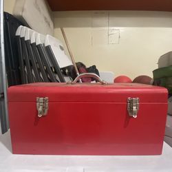 Beautiful Red Tool Box 21”