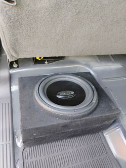 Chevy Silverado Custom 12" inch Subwoofer Ported Box