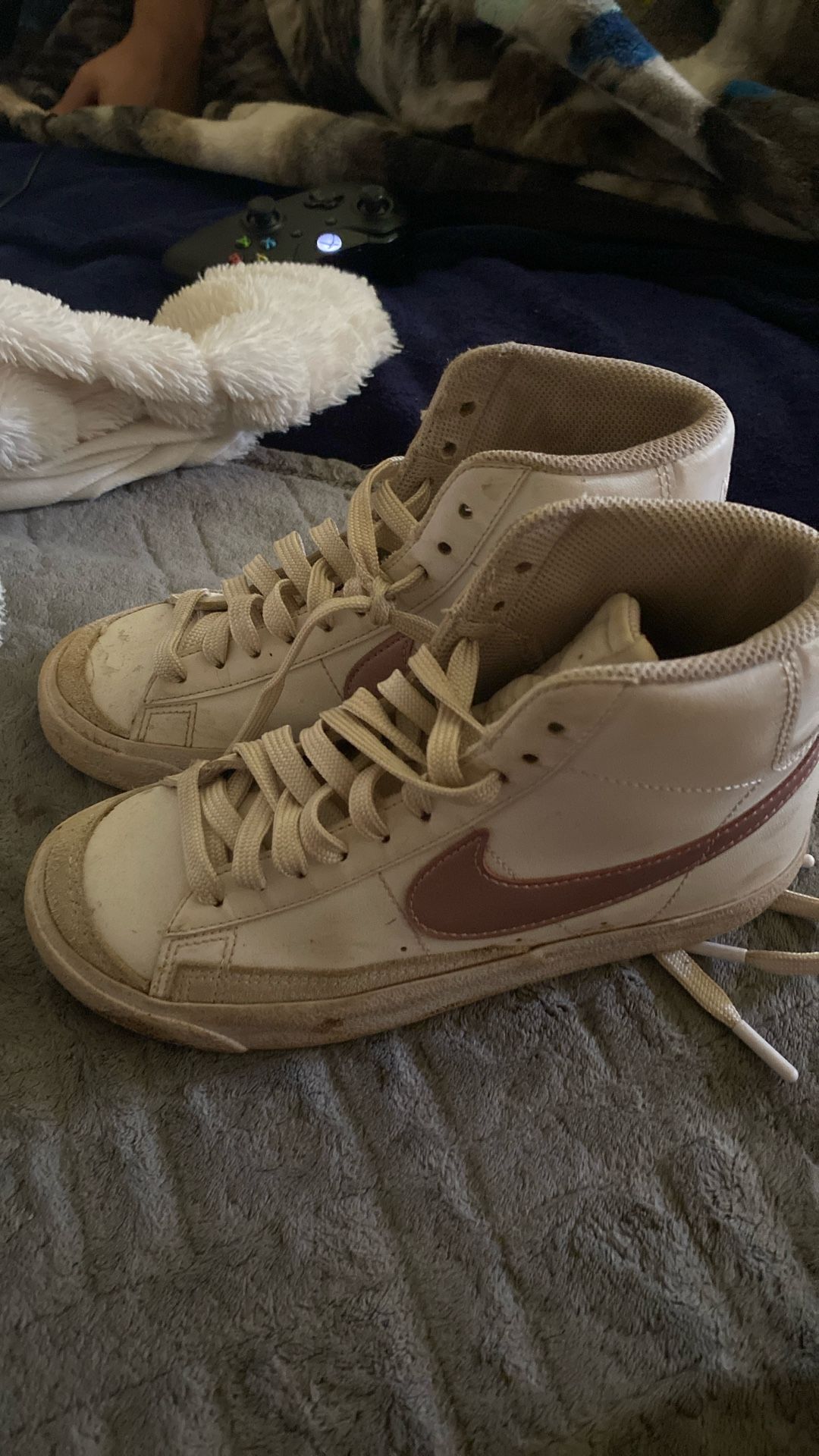 Pink Nike Blazers