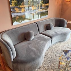 Moe’s Home Gray Yoon Modular Sofa