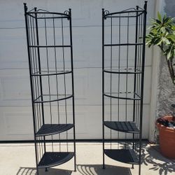 Ikea Corner Wall Shelf Stands  - $30 Each Or $55 For Both 
