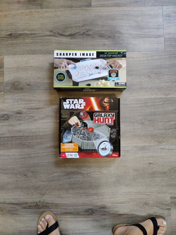 Kids Table Top Star Wars Air Hockey Board Games 