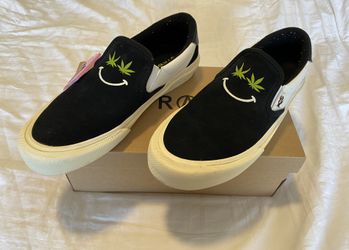 Ventura Straye Weed Belong Suede Slip On Shoes, Vans