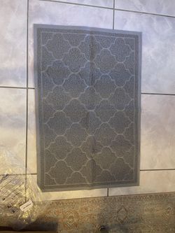 24 X 36 Large Doormat Light Gray 