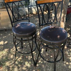 Pair Barstools