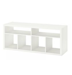 IKEA - Kallax TV Unit, White Stained Oak Effect