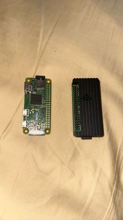 Raspberry Pi Zero w with Black Case