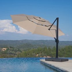 Cantilever 3 Tier Umbrella 13’