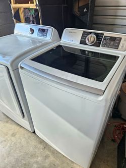 Samsung Top Load Washer and Dryer Set $120 Will deliver