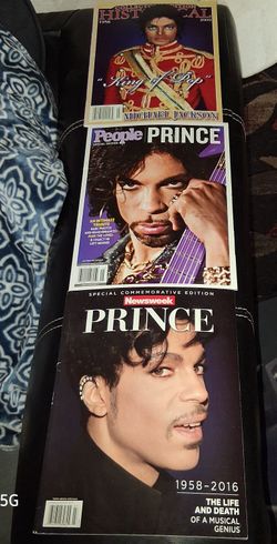 Prince,Michael Jackson Magazines