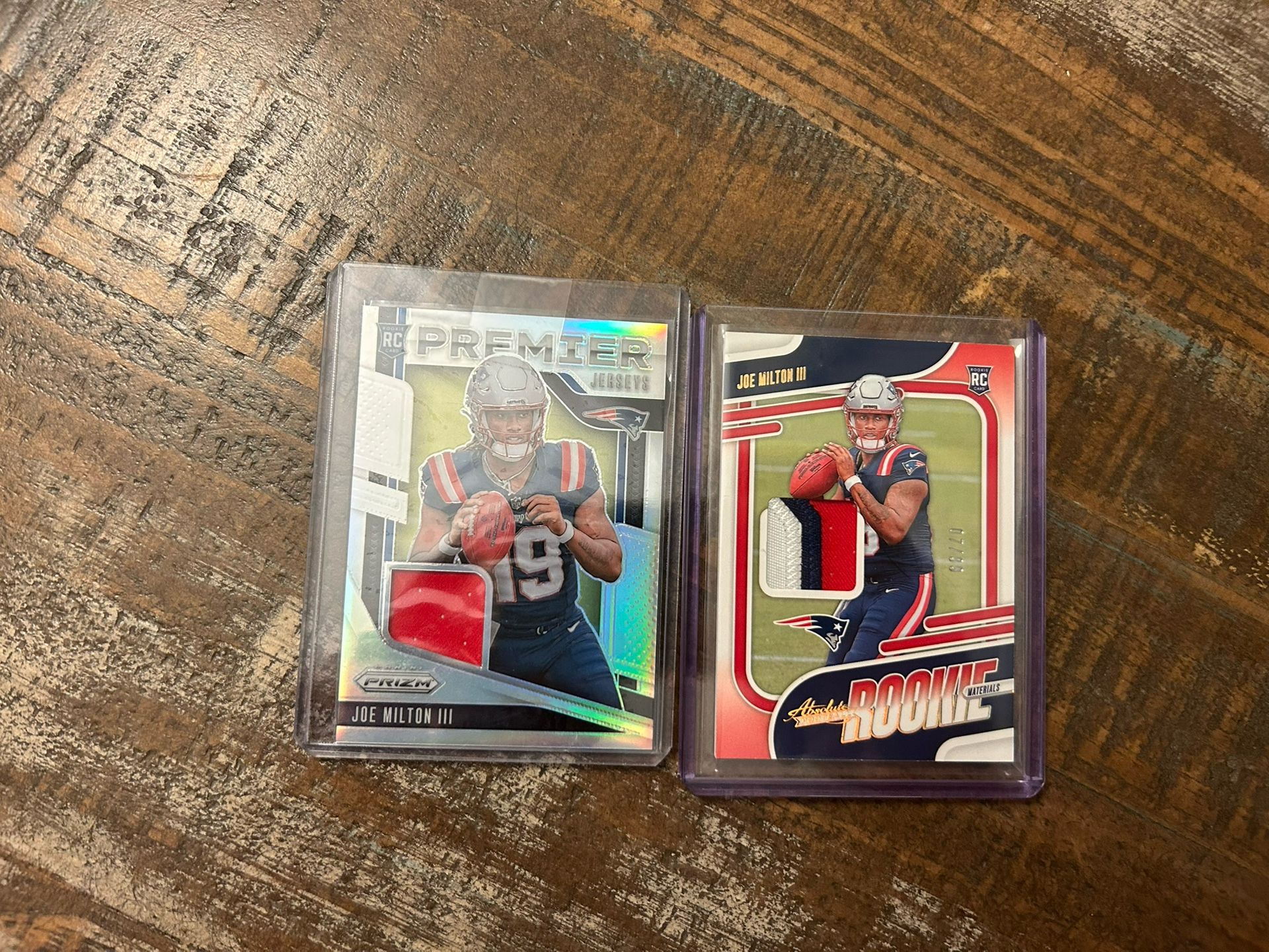 Joe Milton Patches 