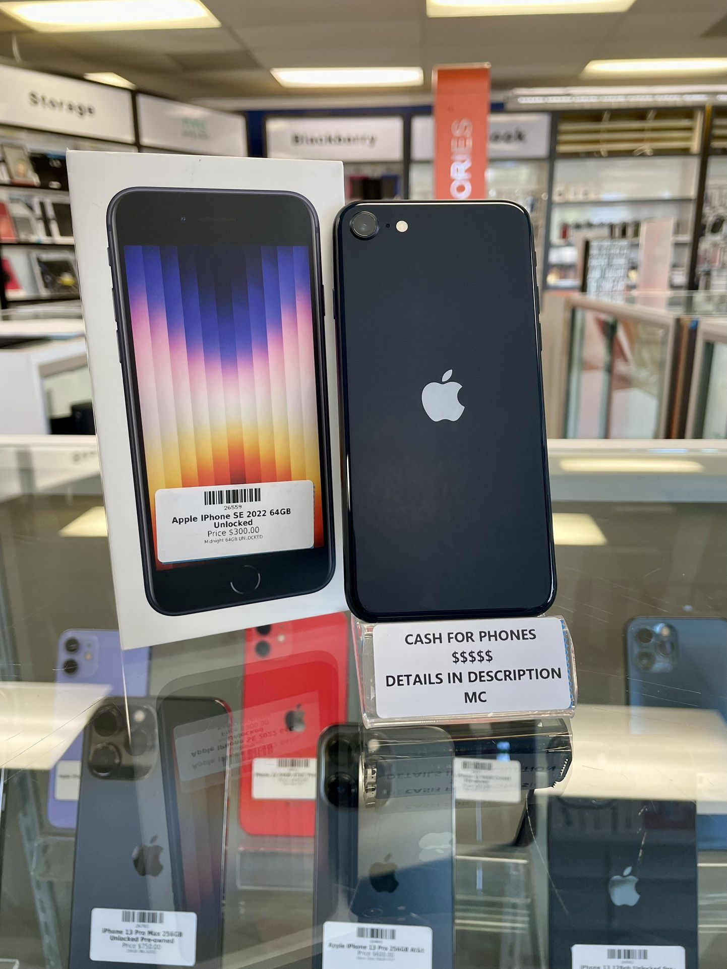 IPHONE SE 2022 64GB UNLOCKED