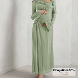 Maternity Green Dress 