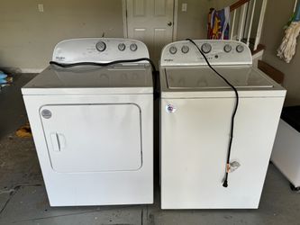 Whirlpool Washer and Dryer