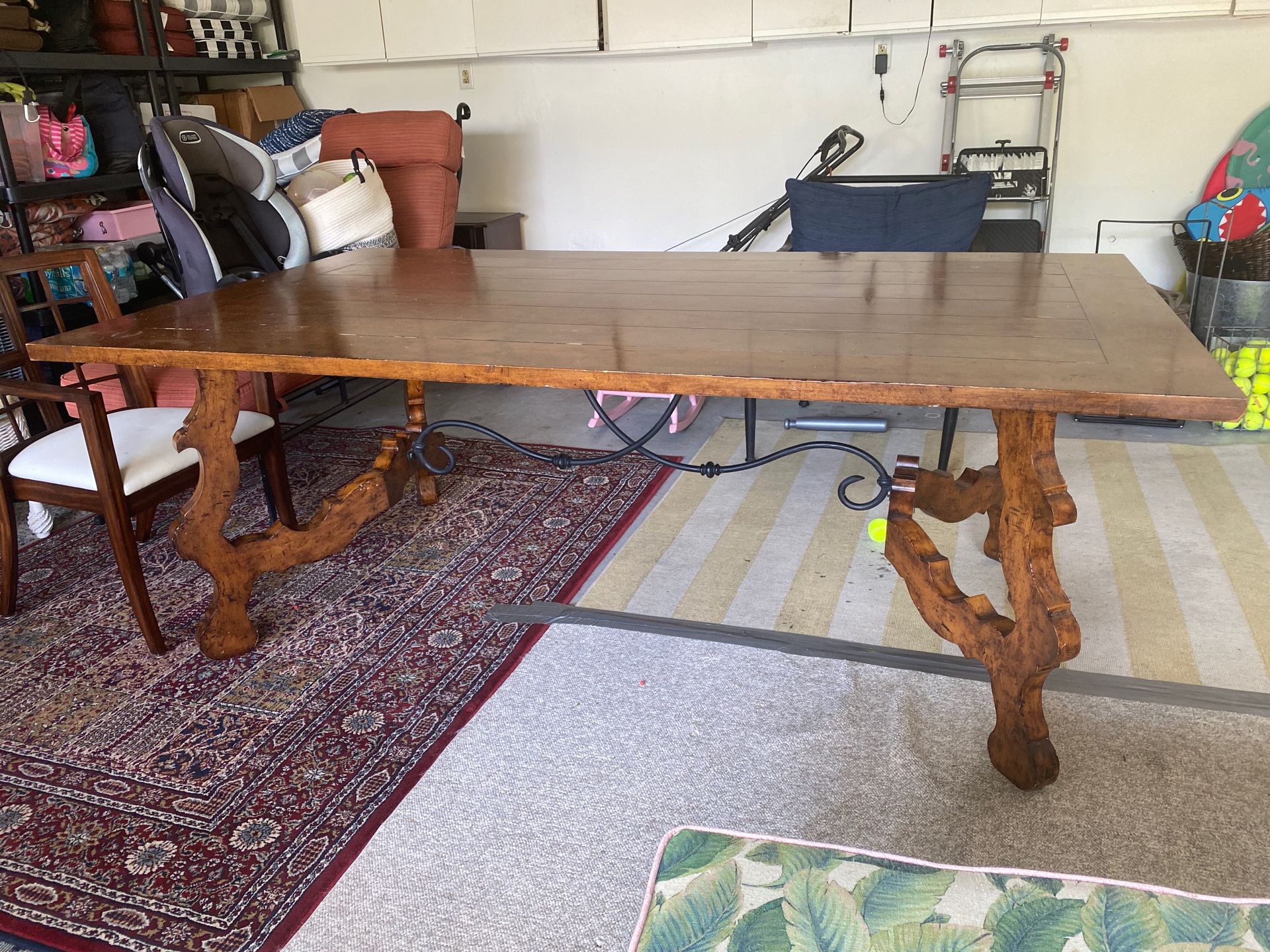 Farm table large /conference table. Solid