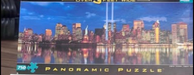 Complete NYC Skyline Panoramic Puzzle