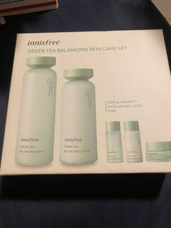 Innisfree green tea balancing skin care set