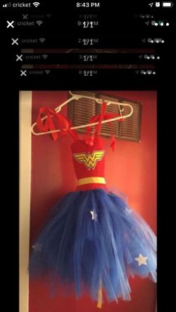 Girls Wonder Woman Dress