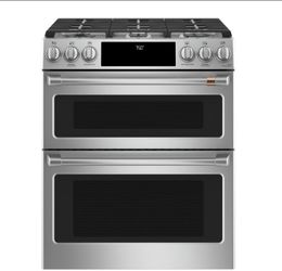 50% OFF - CAFÉ 30" Smart Slide-In Gas Double Oven Range w/ Convection