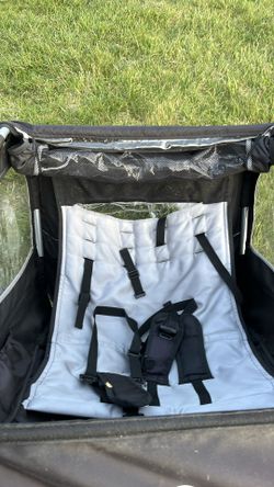 Retrospec bike trailer double seater