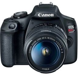 Canon EOS Rebel T7 24.1MP Digital Camera (Kit 18-55mm ES IS Lens) New Opened Box