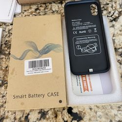 I Phone X Battery In One Case