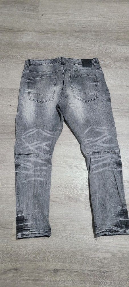 Smoked Black Denim Jeans