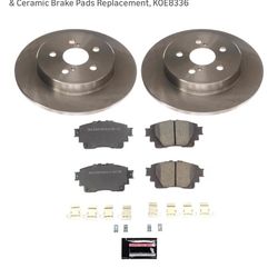 Toyota Corolla 2019-2024 Rear Brakes And Rotors